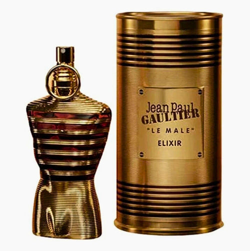 Jean Paul Gaultier Le Male Elixir Parfum Spray for Men 4.2 oz