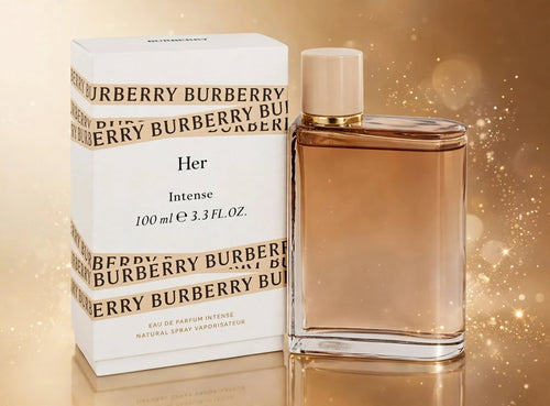 Burberry Her Intense Eau de Parfum 100ml (3.3 oz) Spray for Women – Fruity Floral Fragrance