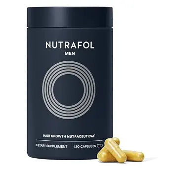Nutrafol Men’s Hair Growth Supplements for Ages 18–49 - 1-Month Supply