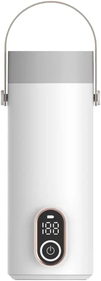 VVU&CCO Portable Rechargeable Electric Kettle