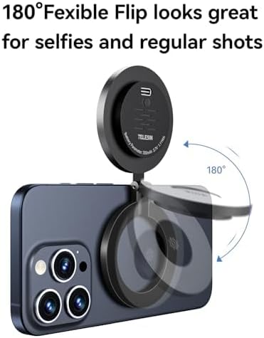 TELESIN° Rechargeable Selfie Ring Light