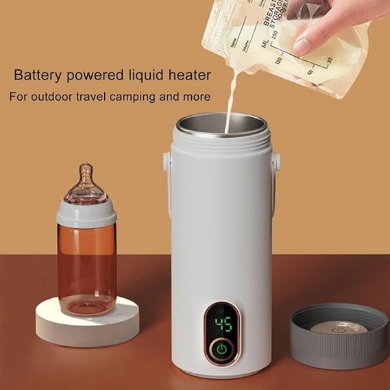VVU&CCO Portable Rechargeable Electric Kettle