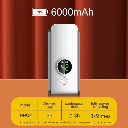 Baby Bottle Warmer with LCD Display, Portable Rechargeable Wireless