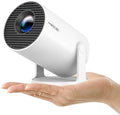 Projector with WiFi and Bluetooth, Portable Projector 4K Support