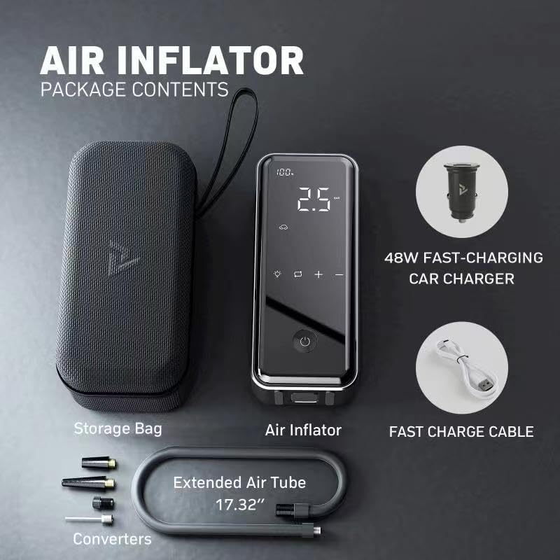 Denvix Tire Inflator Portable Air Compressor