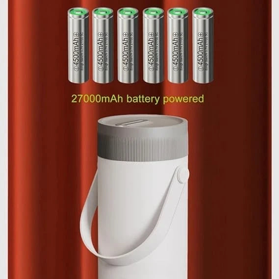 VVU&CCO Portable Rechargeable Electric Kettle