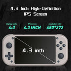 Azonee M17 Retro Handheld Game Console in (Silver)