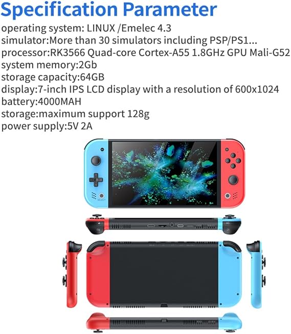 Console Screen Portable Video Game M20