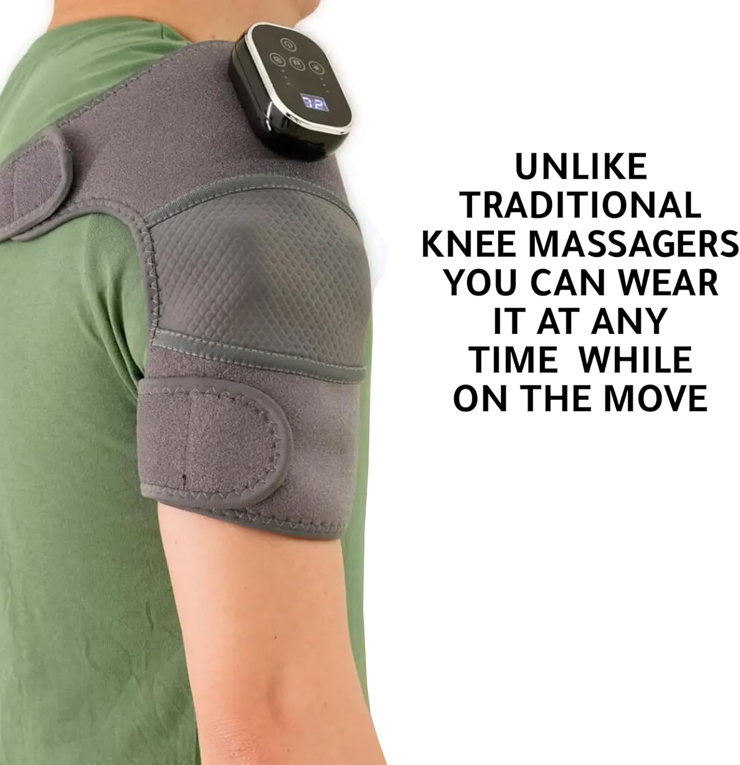 Heated Vibration Knee Massager