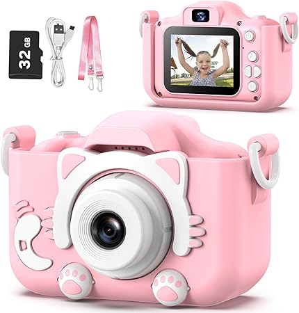 Goopow Kids Camera Toys for 3-8 Year Old Girls Boys