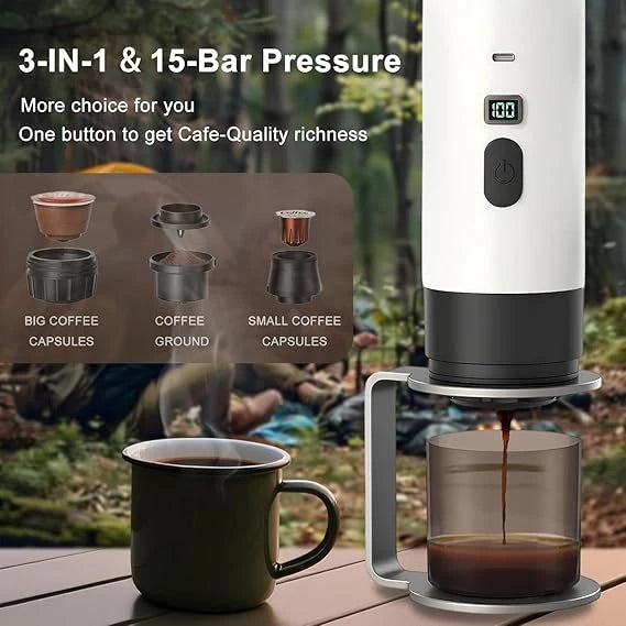 3 In 1 Portable Coffee Maker for Travel