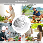 Cheese Grater with Container, Stainless Steel Ginger Grater