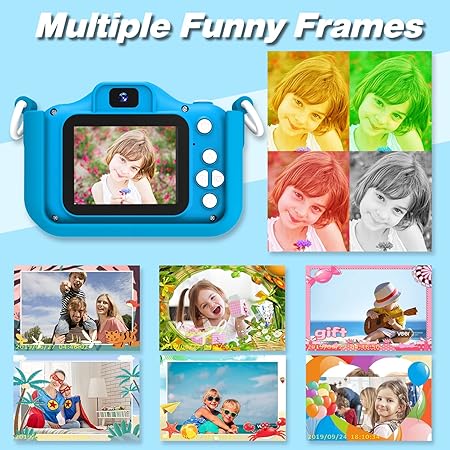 Goopow Kids Camera Toys for 3-8 Year Old Boys