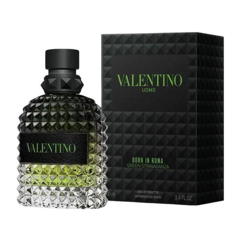 Valentino Uomo Born in Roma Green Stravaganza Eau de Toilette - 100ml / 3.4 fl oz