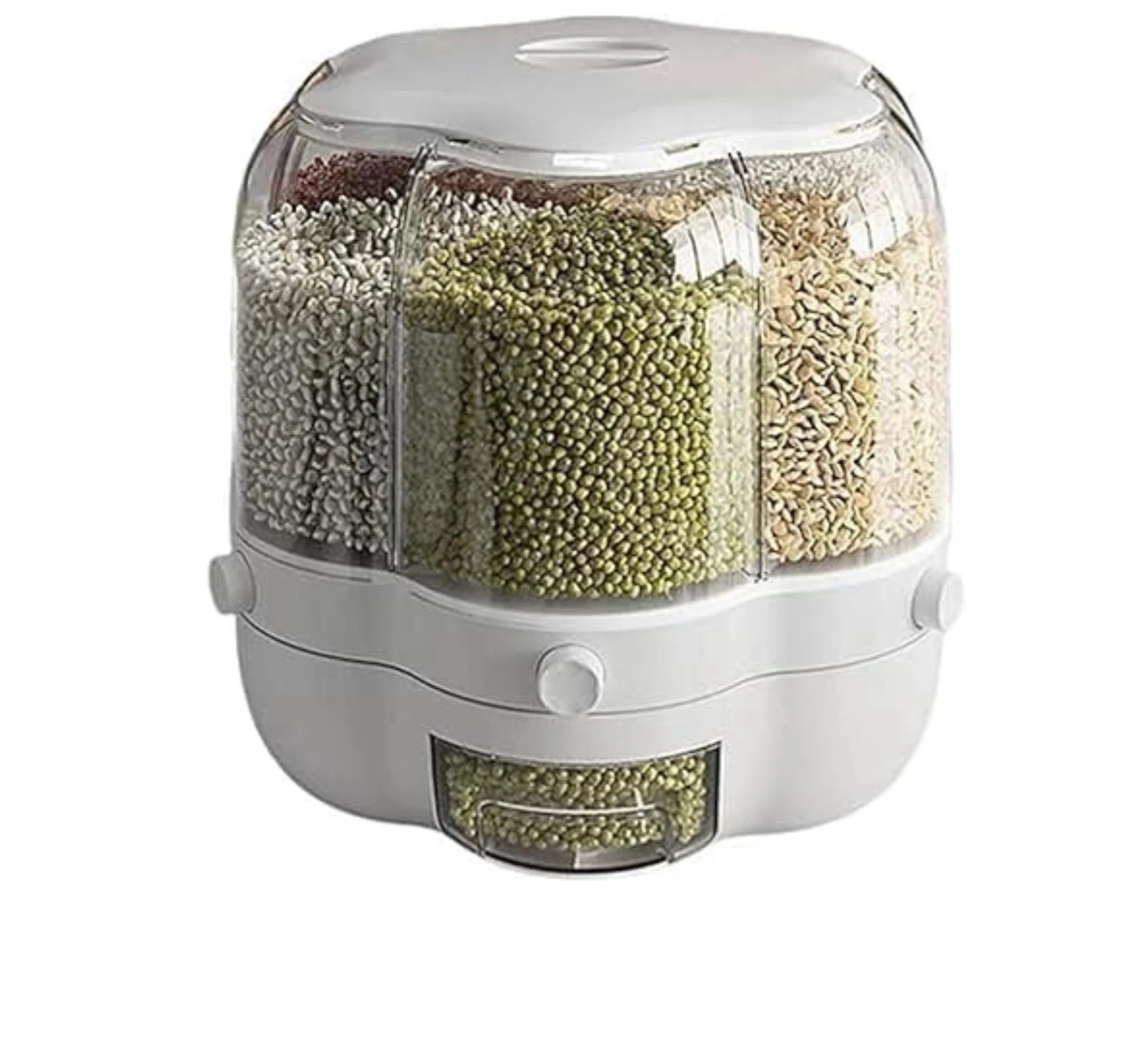 Rotating Rice Barrel