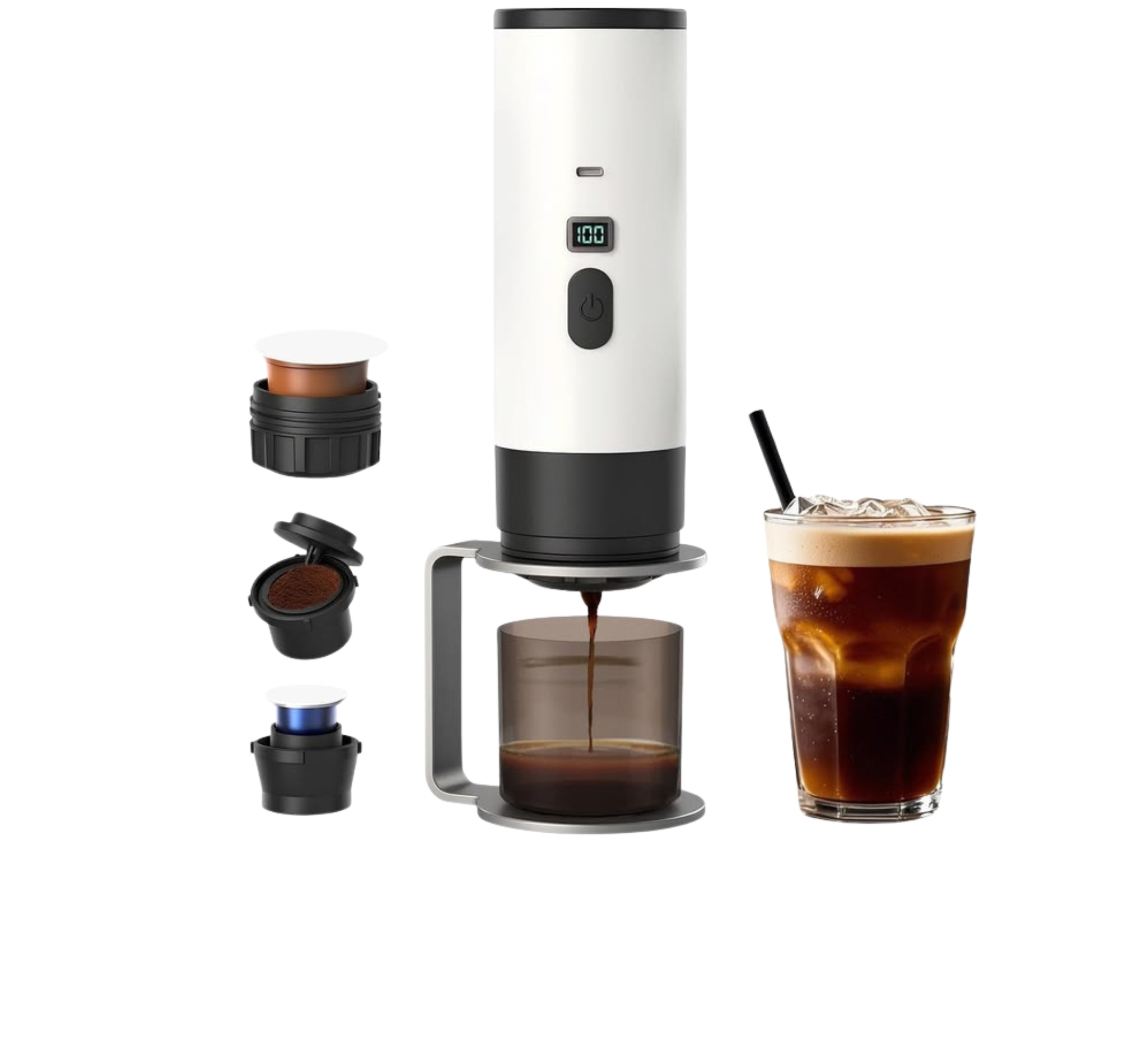 3 In 1 Portable Coffee Maker for Travel