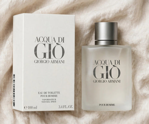 Giorgio Armani Acqua di Gio EDT for Men 100 ml 3.4 oz Refillable Spray