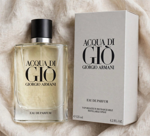 Giorgio Armani Acqua di Gio Eau de Parfum for Men 125 ml 4.2 oz Refillable Spray