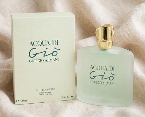 Giorgio Armani Acqua di Gio for Women EDT Spray 100 ml 3.4 oz Vintage 1995 Perfume