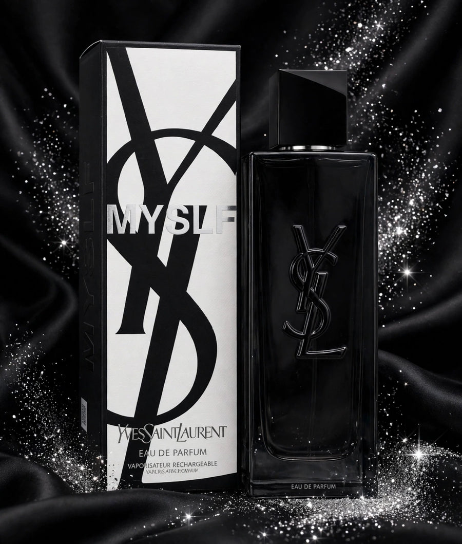 Yves Saint Laurent MYSLF Eau de Parfum 100ml / 3.3oz Refillable Spray for Men – Luxury Designer Fragrance