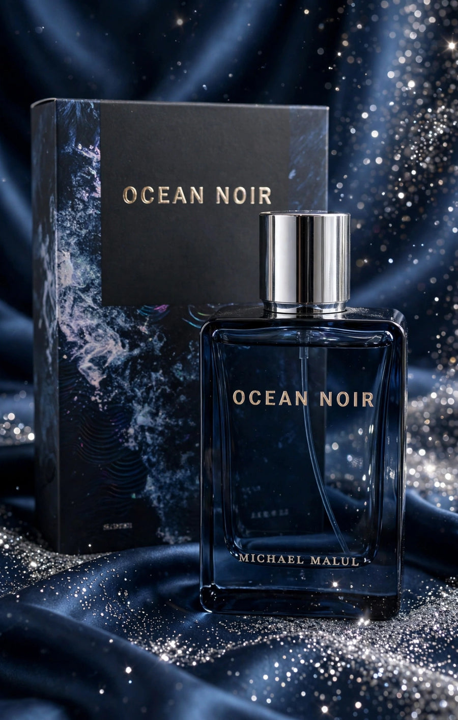 Michael Malul Ocean Noir Men’s Eau de Parfum – 3.4 fl oz,t