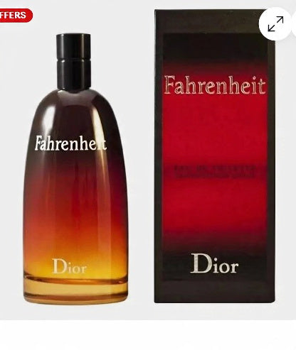 Dior Fahrenheit Eau de Toilette for Men 100ml / 3.4 oz