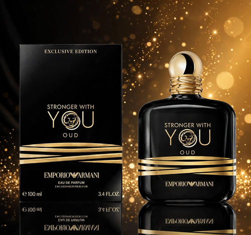 Emporio Armani Stronger With You Oud Eau de Parfum 100ml (3.4 oz) for Men – New