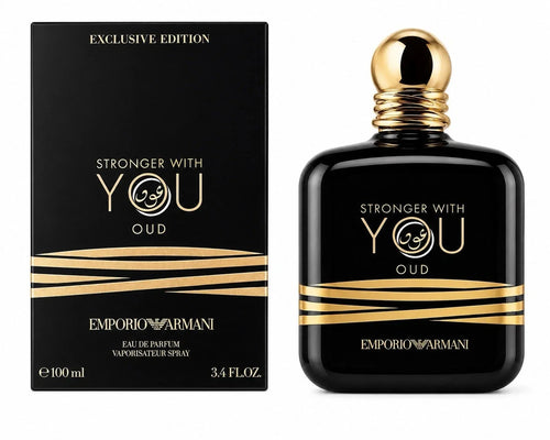 Emporio Armani Stronger With You Oud Exclusive Edition EDP 100ml / 3.4 fl oz - New